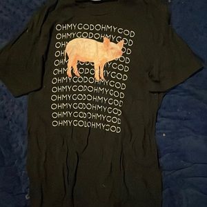 Omgomgomg pig tshirt SD